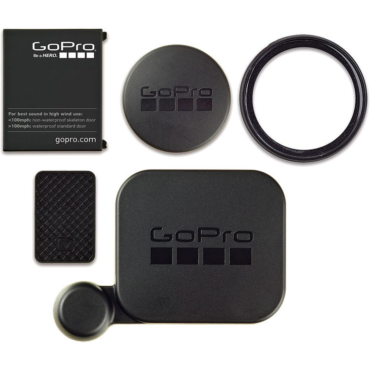 لنز کاور Gopro این کیت یا همان درپوش محافظ لنز گوپرو Gopro Lens Cover شامل درپوش لنز ، درپوش محفظه باطری ، درپوش قاب ضدآب و درپوش جنبی دوربین می باشد .