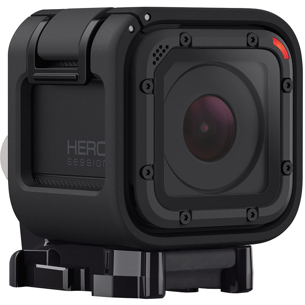 دوربین اکشن GoPro HERO Session یک دوربین فیلمبرداری باکیفیت ۱۰۸۰p تا ۶۰fps/ باکیفیت ۱۴۴۰p با ۳۰fps است. کیفیت عکاسی این دوربین اکشن گوپرو ۸ مگاپیکسل است.