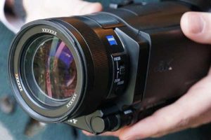 دوربین فیلمبرداری سونی FDR-AX100