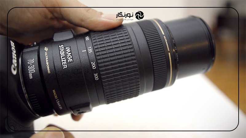 فوکوس لنز کانن Canon EF 70-300mm f/4-5.6 IS II USM
