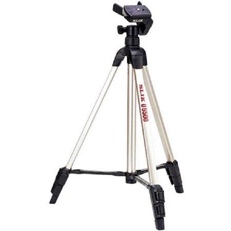سه پایه Slik U5500 -ثابت نگه داشتن دوربينها از همان زمان پيدايش اين وسيله از موارد بسيار با اهميت در صنعت عکاسي و فيلمبرداري بوده است.قیمت انواع سه پایه دوربین اسلیک.