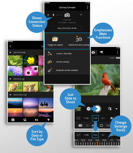 برنامه Camera Connect