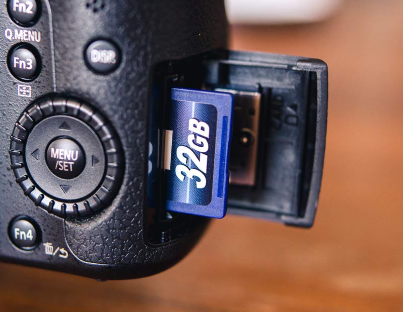 کارت حافظه دوربین عکاسی