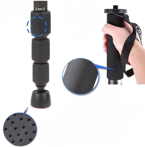 کیفیت دستگیره تک پایه دوربین بنرو