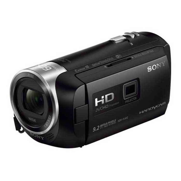 دوربین سونی Sony HDR-PJ 410 دوربینی کوچک و سبک برای مصارف خانگی بوده و با قابلیت پروژکشن می تواند تصاویر را بر روی پرده نمایش دهد.فیلمبرداری حرفه ای با نورن
