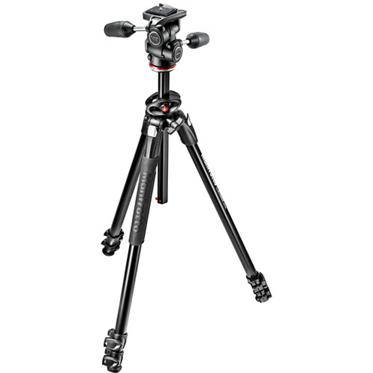 سه پایه مانفرتو Manfrotto 290 Dual kit 3-way head