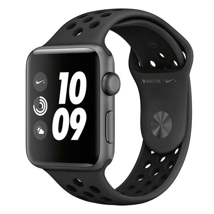 اپل واچ سری 3 38mm Nike+ Gray ضد آب و خط و خش،استفاده در ورزش های آبی،مناسب خانم ها و آقایان.اپل واچ سری 3 38mm Nike+ Gray خرید در سایت فروشگاه نورنگار