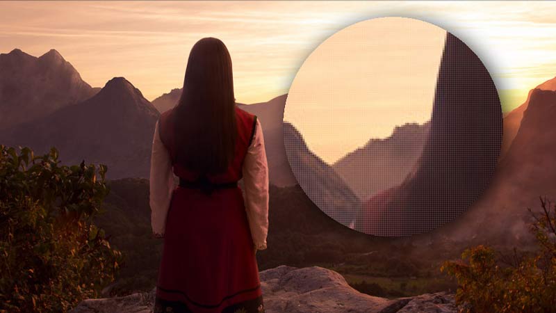 دوربین با رزولوشن بالا