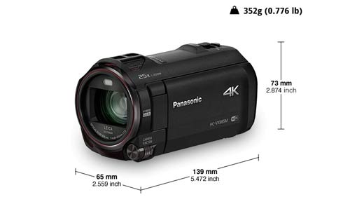 دوربین تصویربرداری پاناسونیک HC-VX985 4K