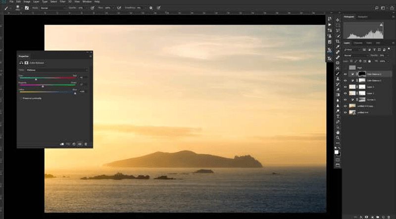 تنظیم رنگ حرفه ای در فتوشاپ