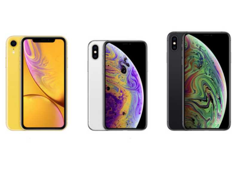 گوشی‌های XS، XS Max و XR