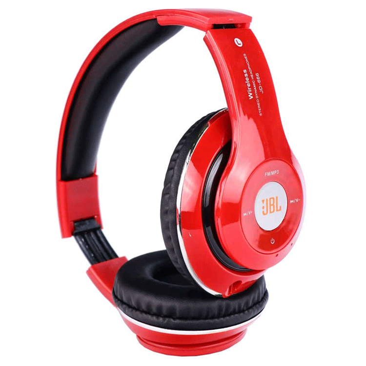 هدفون بلوتوثی JBL JD666 Red طرح هدفون اصلی، با کیفیت پایین تر و قیمت مناسب تر می باشد.امکانات مختلفی روی این محصول بسیاری از نیاز های ما را رفع می کنند