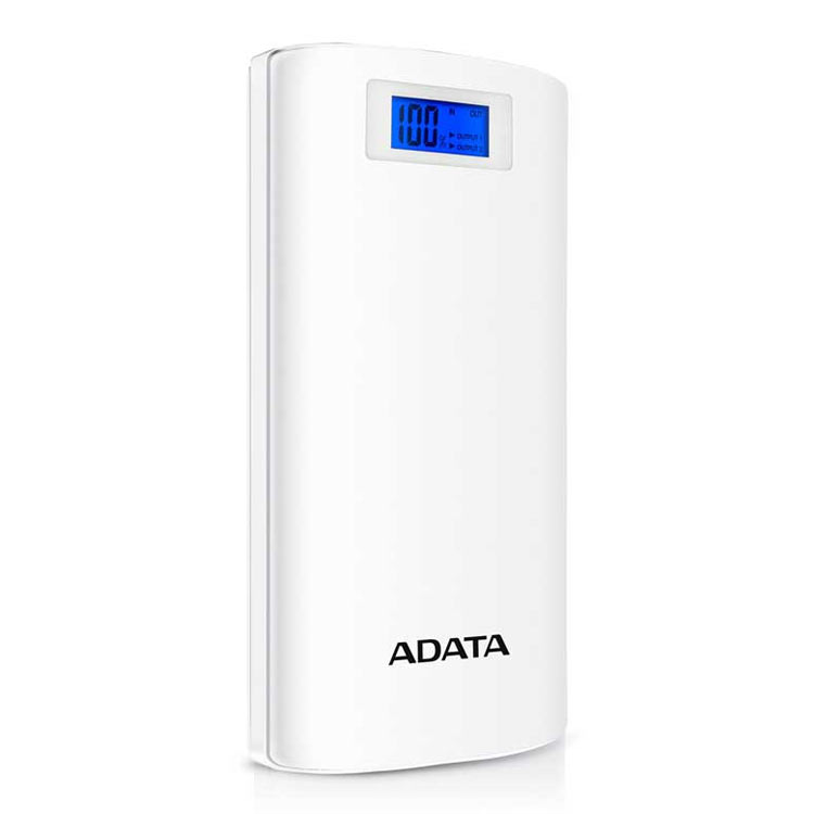 پاور بانک ای‌دیتا ADATA P20000D 20000mAh Power Bank White