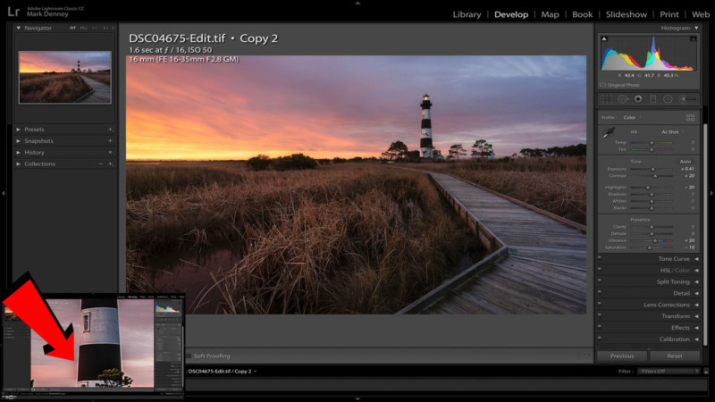آموزش ویرایش عکس منظره