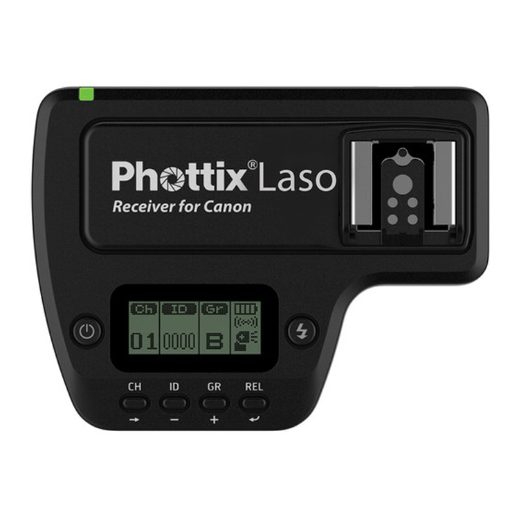 گیرنده رادیو فلاش فوتیکس Laso TTL for Canon در سایت نورنگار قابل خرید است ؛ گیرنده رادیو فلاش فوتیکس Laso TTL for Canon سازگار با فلاشهای کانن