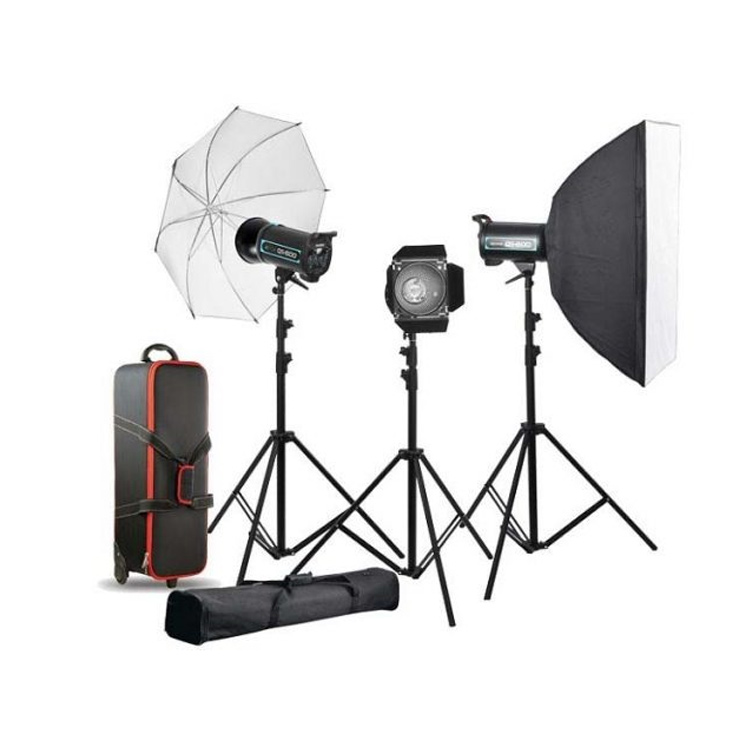 کیت فلاش QS-300 II دست دوم دارای سه عدد فلاش آتلیه ای و لوازم جانبی ، بسیار سالم و در حد نو، دارای دو روز مهلت تست، خرید از سایت و حضوری