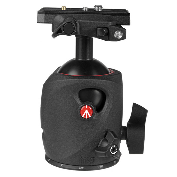 بال هد manfrotto mh057 m0-q5 یک بال هد عمومی برای سه پایه و تک پایه با تحمل وزن 4 کیلو گرم و چرخش 360 درجه مناسب برای عکاسی، مشاوره آنلاین نورنگار