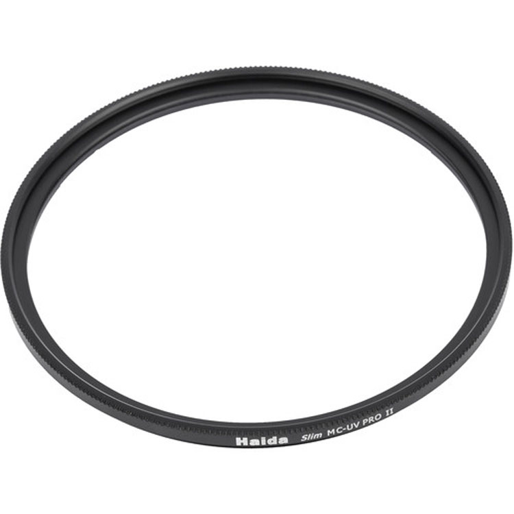 فیلتر هایدا Haida MC UV Pro II 72 mm استفاده عمومی، فیلتر شفاف برای جذب نور ماوراء بنفش و کاهش کارایی رنگ آبی از نور روز است.