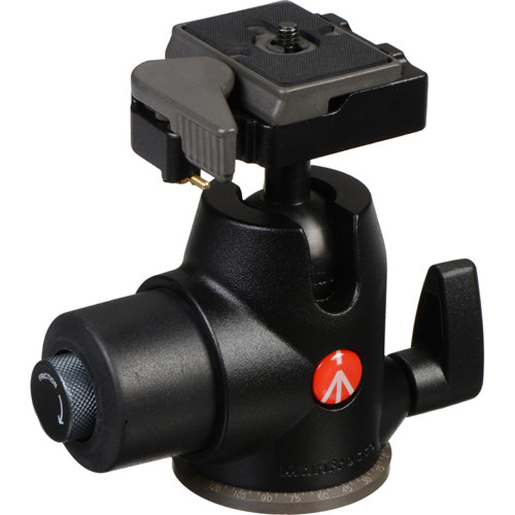 بال هد مانفرتو Manfrotto 468MGRC2 یک بال هد عمومی برای سه پایه و تک پایه با تحمل وزن 10 کیلو گرم و چرخش 360 درجه مناسب برای عکاسی، مشاوره آنلاین نورنگار