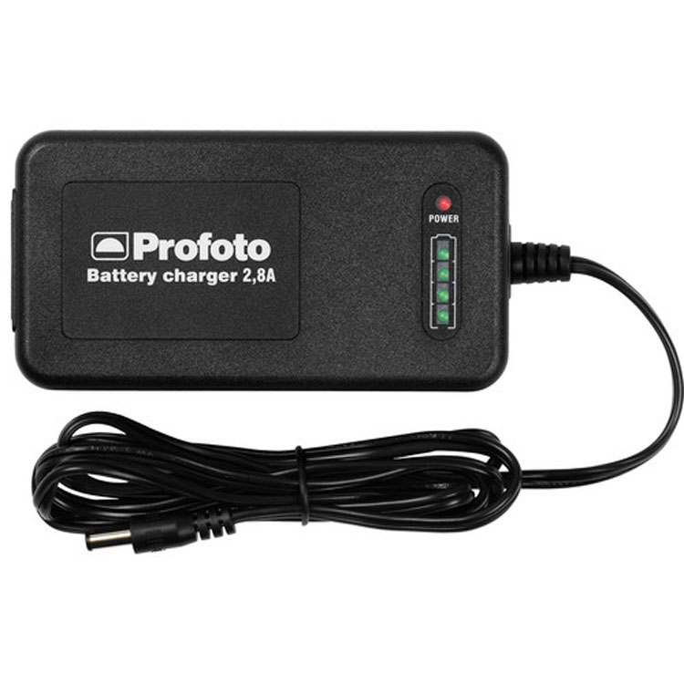 آداپتور شارژ پروفوتو Profoto Battery Charger 2.8A for B1&B2 شارژر آمپرProfoto 1.8 برای باتری های Profoto B1 و B2 استفاده می شود و در مدت دو ساعت شارژ می شود