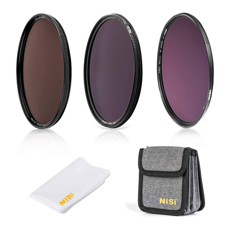 فیلتر نیسی (Nisi kit Huc ir nd 64 +cpl/HUC IR ND1000 (82mm است که به طور خاص طراحی شده است تا میزان نور ورودی به دوربین را تا 3 مرحله کاهش دهد.