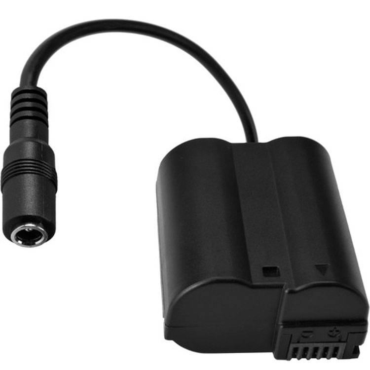 کابل رابط Tether tools CRN5B Coupler+Nikon Battery EN-EL15 آمپلی فایر را با سیستم Power Camera Power Relay را متصل میکند تا انرژی ثابت دوربین را فراهم کند