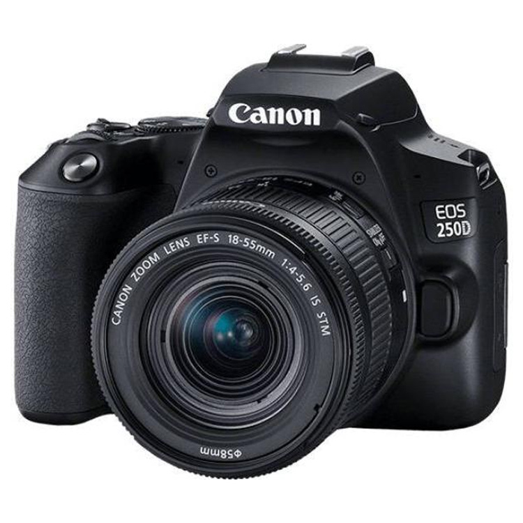 دوربین عکاسی کانن 250D + لنز کانن EF-S 24mm f/2.8 STM