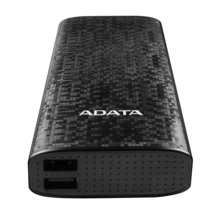 پاوربانک ای دیتا ADATA P10000 10000mAh Power Bank-black
