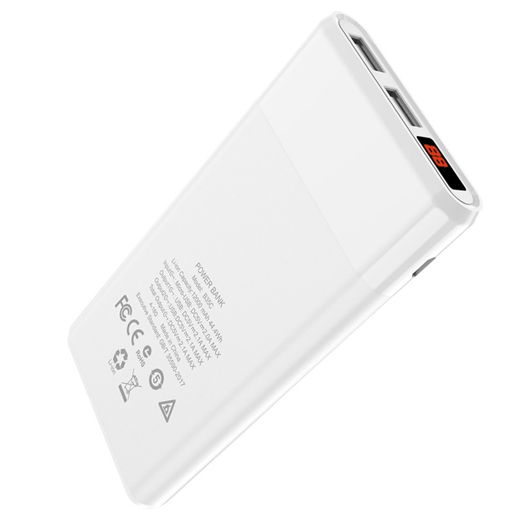 پاور بانک هوکو Hoco B35C 12000mAh Power Bank-white