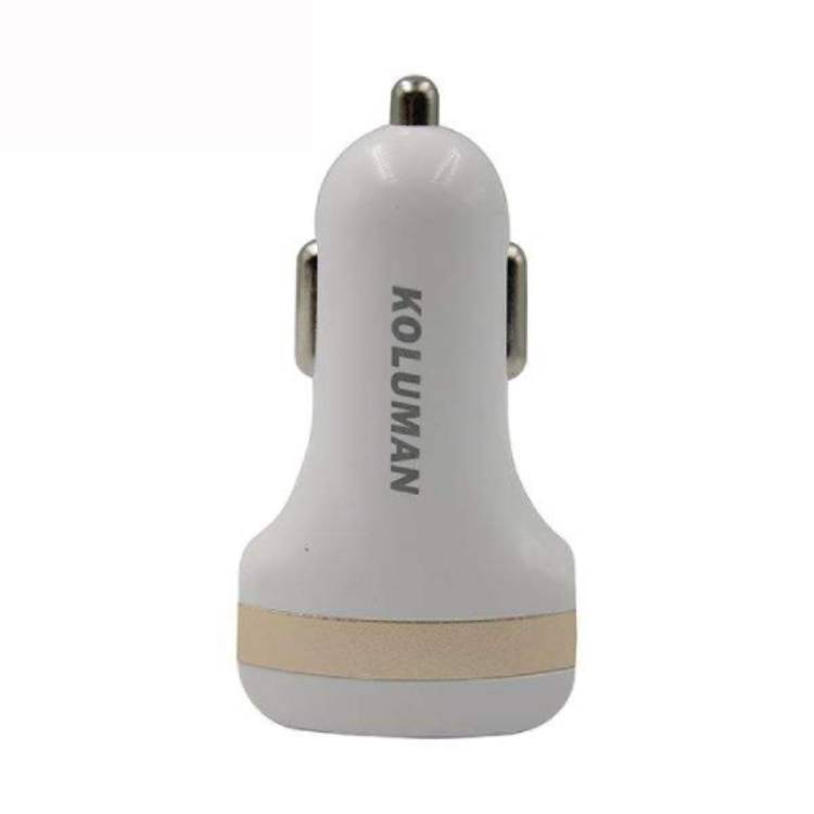 شارژر فندکی Koluman KC-C400 Car Charger+Lightning Cable این شرکت با تولید کالاهای مورد نیاز توانسته است محبویت زیادی بین مخاطبین موبایل پیدا کرده است.