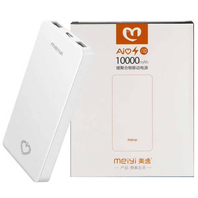 پاور بانک Meiyi I10 10000mAh Power Bank دارای ۴ نشانگر LED برای نمایش میزان باتری باقی مانده و شدت جریان خروجی : ۲٫۴ آمپر – ۲٫۰ آمپر دارد.