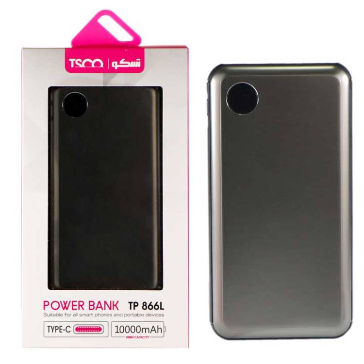 پاور بانک تسکو TSCO TP 866L 10000mAh Power Bank
