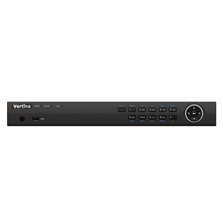 خرید اینترنتی + قیمت و مشخصات فنی دستگاه ضبط تصویر دوربین مداربسته ورتینا مدل VNR-1605E ⭐ ثبت سفارش 0217356 ☎️ | ارسال رایگان و 1 روزه | Vertina VNR-1605E