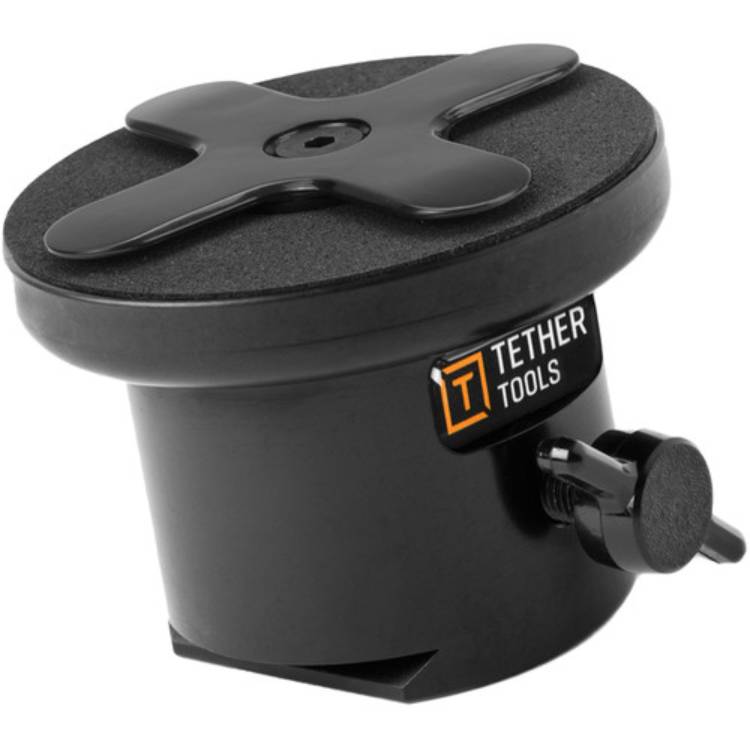 قفل نگهدارنده Tether Tools WCONXBLK X-Lock Connect Bracket BLK براکت از یک طرف یک مکانیزم قفل برای اتصال ایمن iPad در هنگام جفت شدن با X Lock Case دارد.