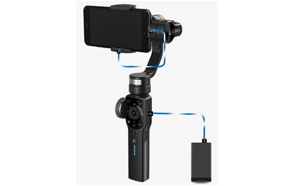 خرید گیمبال دستی Zhiyun-Tech Smooth-4 سفید