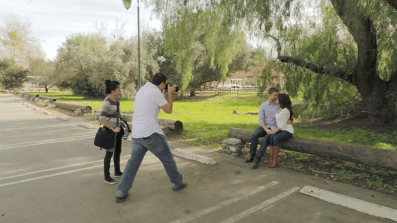 گرفتن پرتره با نور طبیعی