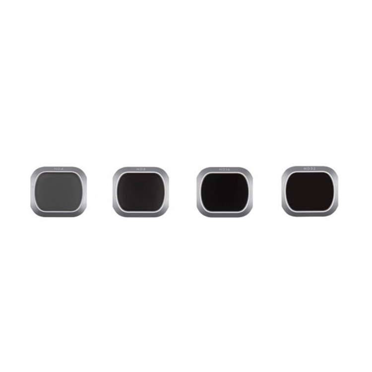 فیلتر مویک 2 پرو DJI MAVIC 2 PRO FILTER SET ND 4/8/16/32 تمام فیلتر ها سبک هستند و دارای یک طراحی شیشه ای نوری، با یک پوشش نانو ضد آب و قاب بسیار نازک است.