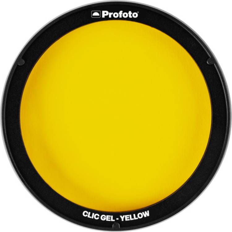 فیلتر رنگی نور پروفوتو Profoto Clic Gel -Yellow