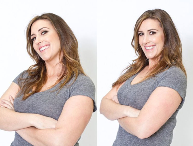 تنطیم زاویه بدن در عکاسی پرتره