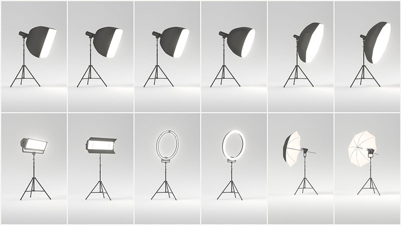 کیت نورپردازی آتلیه ای