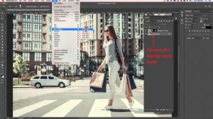 تار کردن پشت عکس