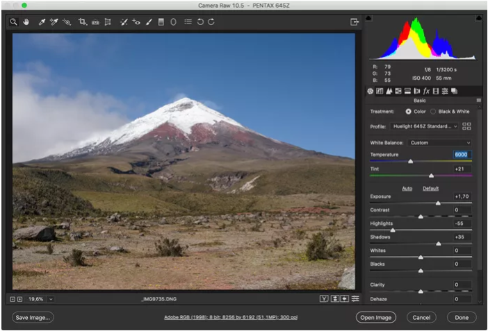 ویرایش تصاویر منظره