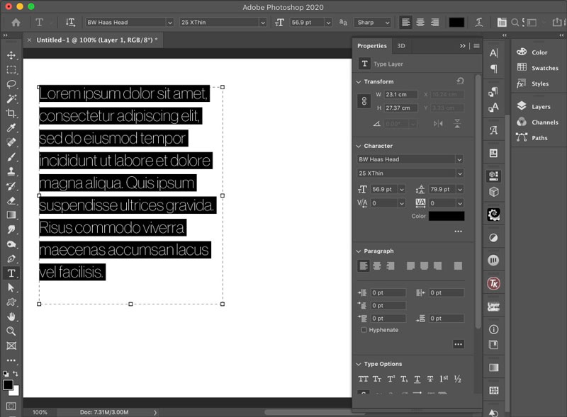 آموزش فتوشاپ 2020