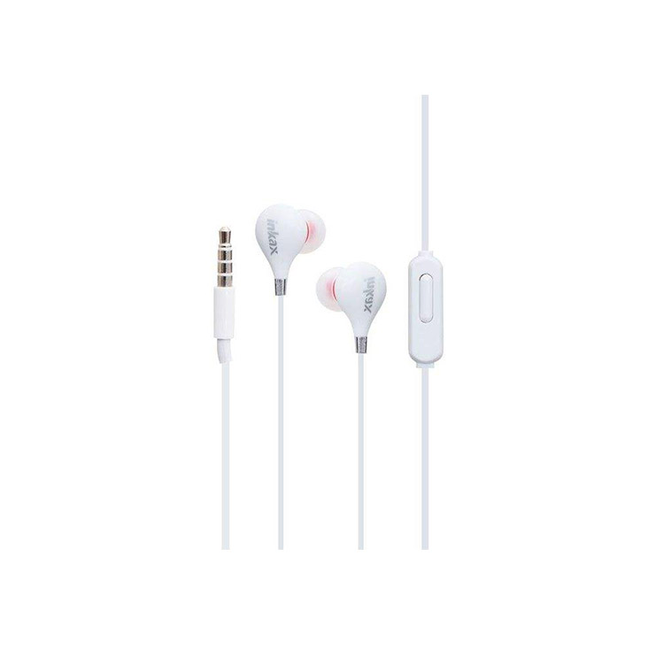 هندزفری اینککس Inkax EP-12 Handsfree - White مناسب برای مکالمه , گیمینگ , ورزش , کاربری عمومی دارای دکمه پذیرش تماس . خرید در سایت نورنگار