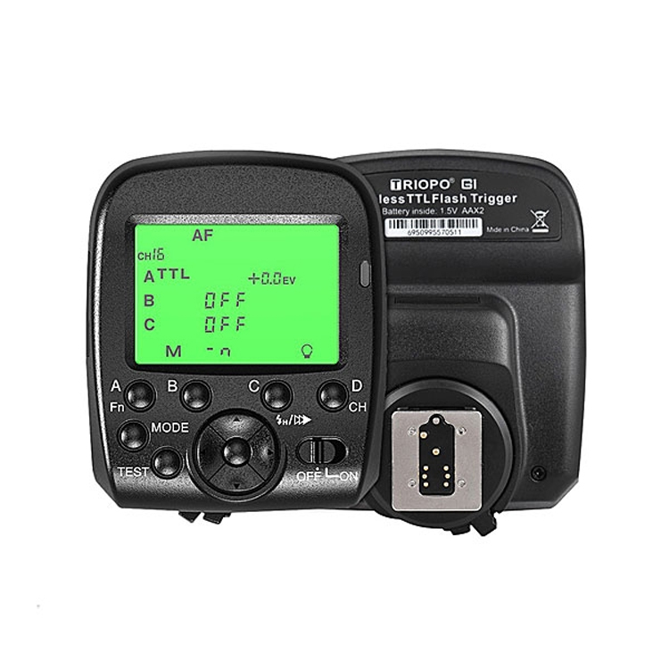 ارسال رایگان ⭐+ تحویل 1 روزه |گیرنده| + بهترین قیمت برای خرید ریموت کنترل triopo-g1-dual-ttl-wireless-trigger⭐ مشاوره رایگان و تخصصی 0217358