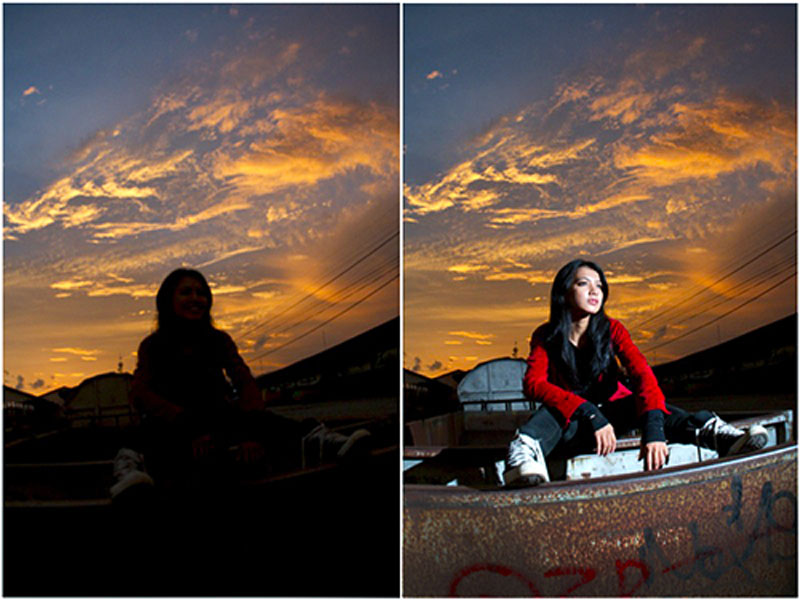 عکاسی با فلاش اکسترنال