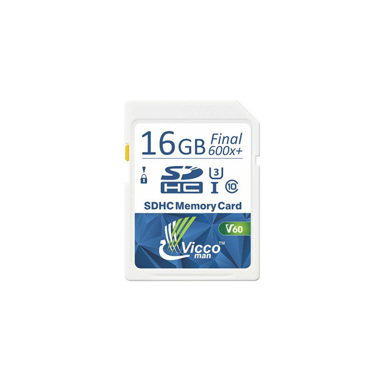 کارت حافظه ویکومن Vicco Man SD 90mb/s 600X 16GB