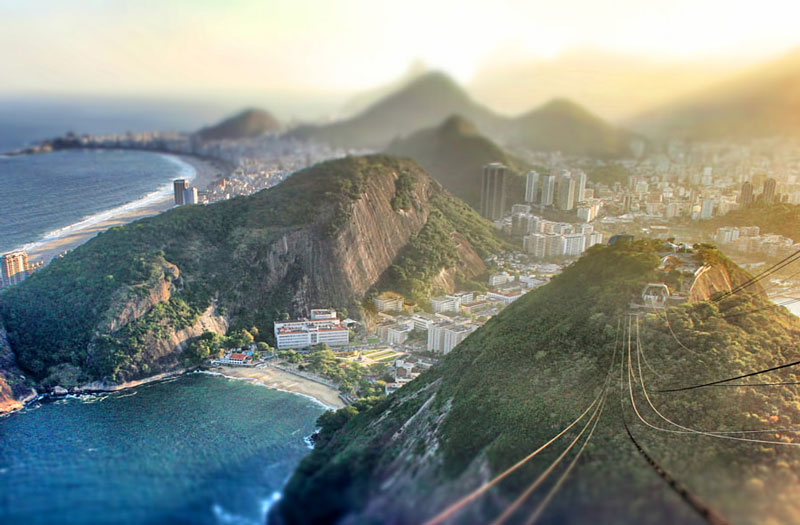 ایجاد تصاویر تیلت شیفت