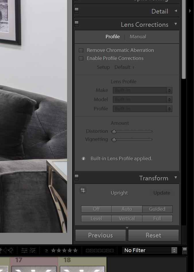 رفع اعوجاج در عکاسی املاک