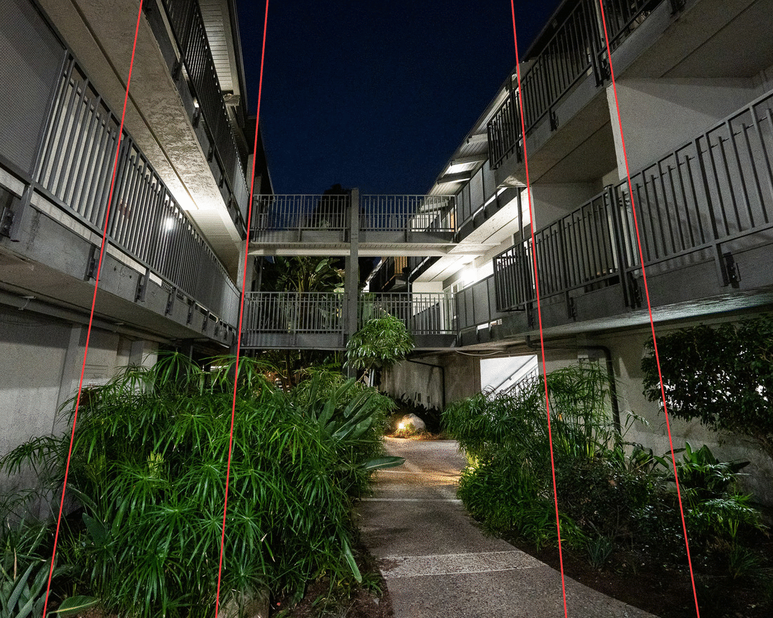 اعوجاج در عکاسی املاک